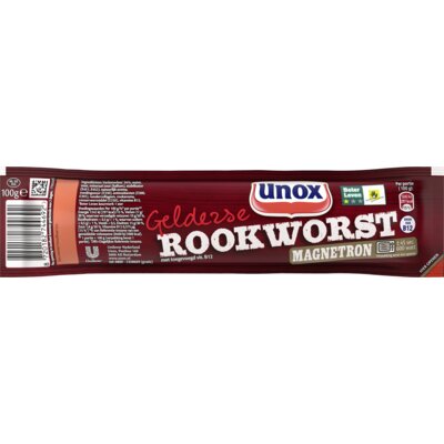 pdp-image-Unox Gelderse rookworst magnetron
