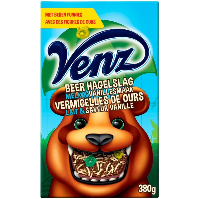 Een afbeelding van Venz Beer hagelslag melk & vanille