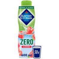 Een afbeelding van Karvan Cévitam Zero aardbei siroop