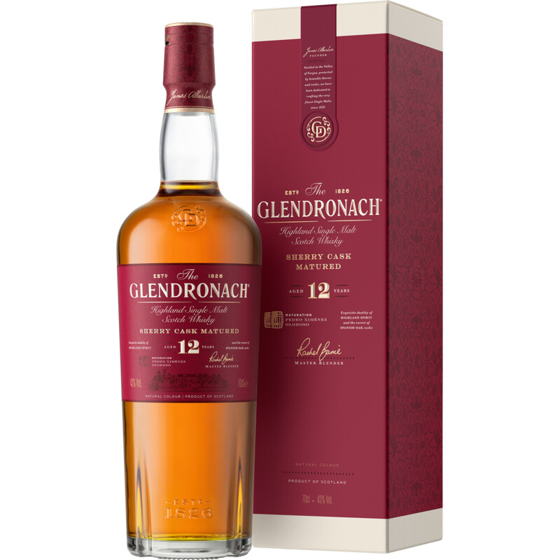 Een afbeelding van GlenDronach Single malt Scotch whisky 12 years