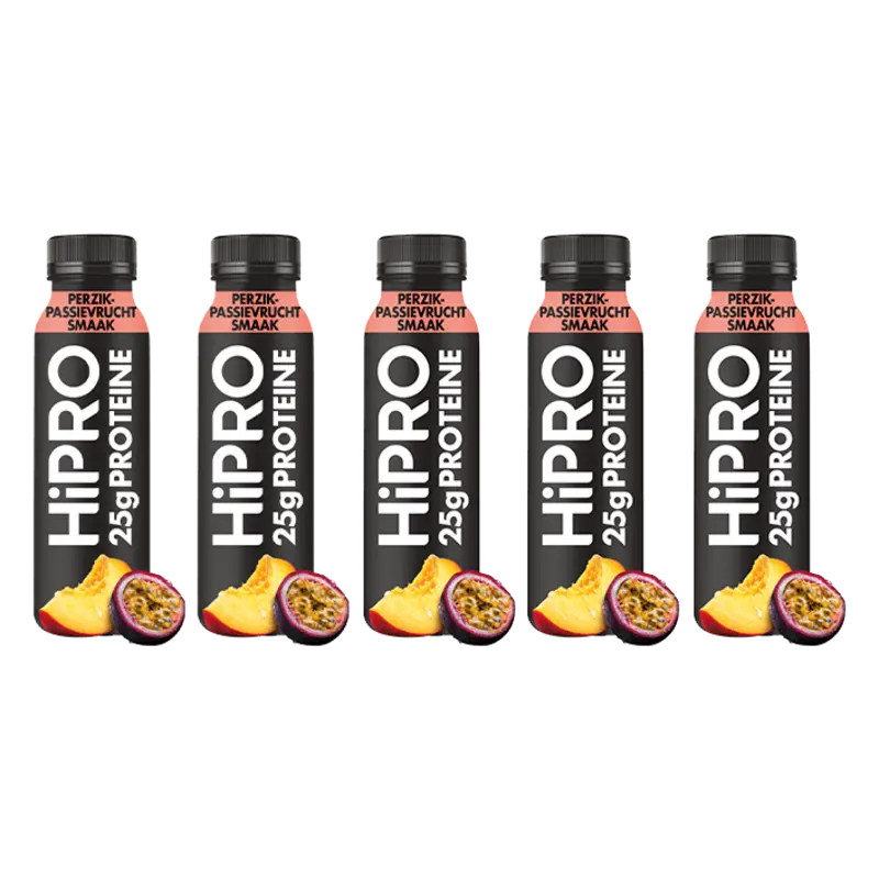 Protein drink perzik passievrucht 5-pack