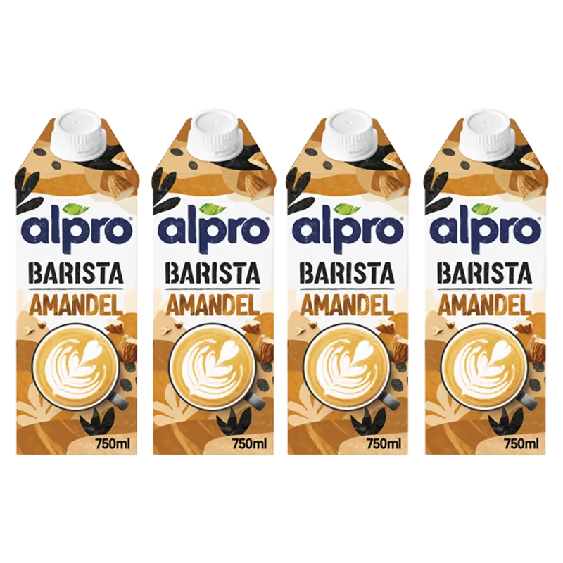 Barista amandel 4-pack