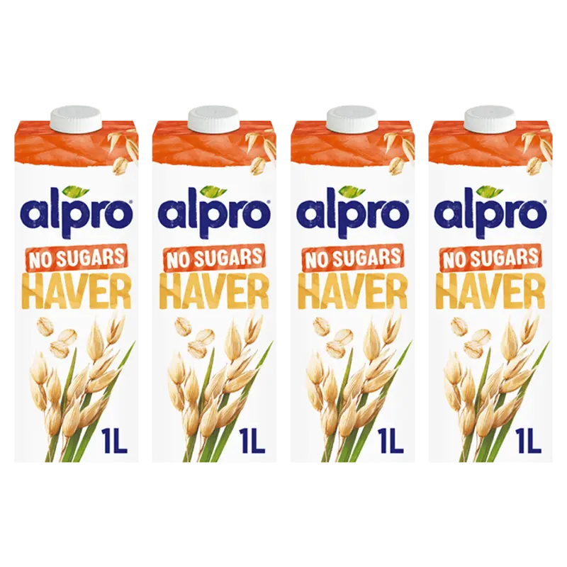 Haverdrink zonder suikers 4-pack
