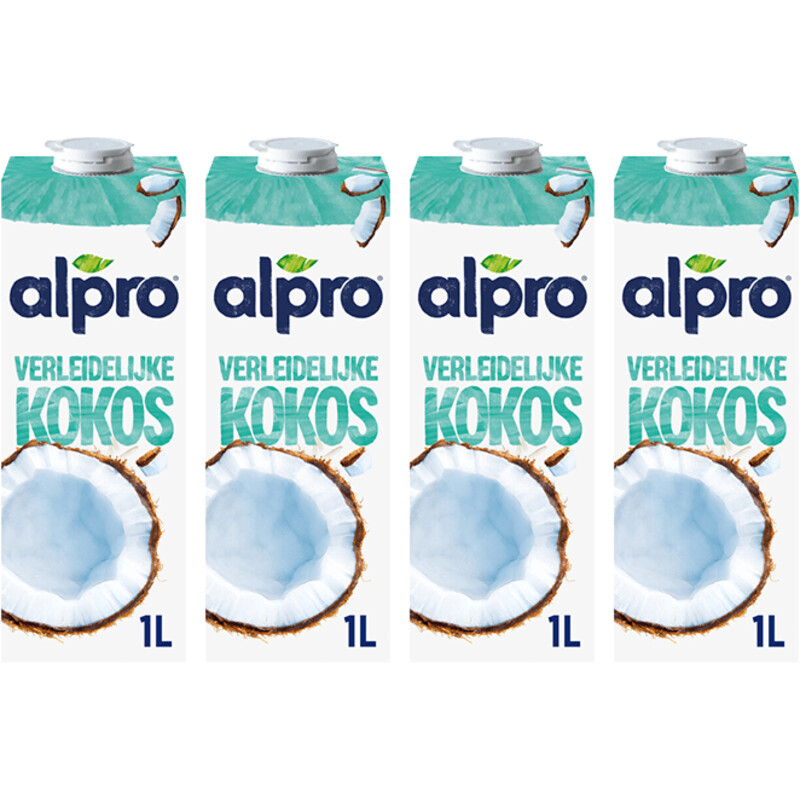 Een afbeelding van Alpro Kokosnootdrink original 4-pack