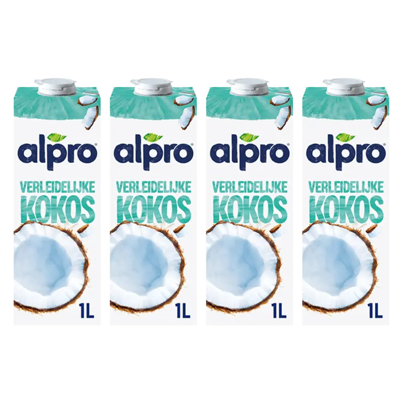 Kokosnootdrink original 4-pack