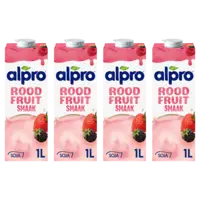 Alpro Sojadrink rode vruchten 4-pack