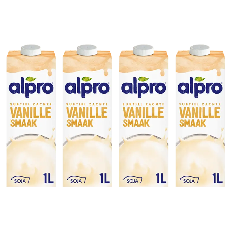 Sojadrink vanille 4-pack
