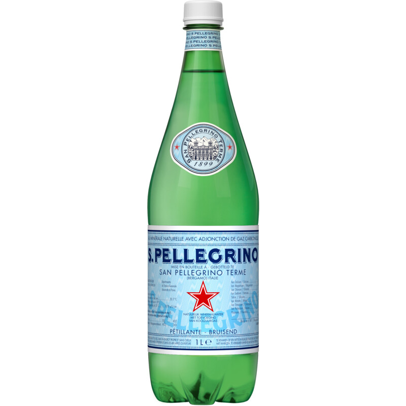 Een afbeelding van S. Pellegrino Natuurlijk mineraalwater