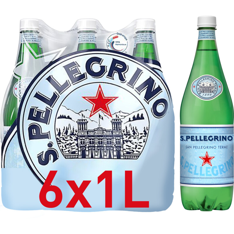 Een afbeelding van S. Pellegrino Natuurlijk mineraalwater