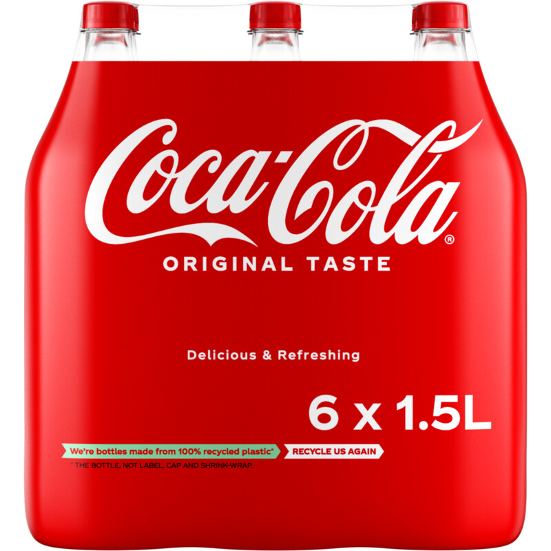 Een afbeelding van Coca-Cola Regular 6petfl BEL