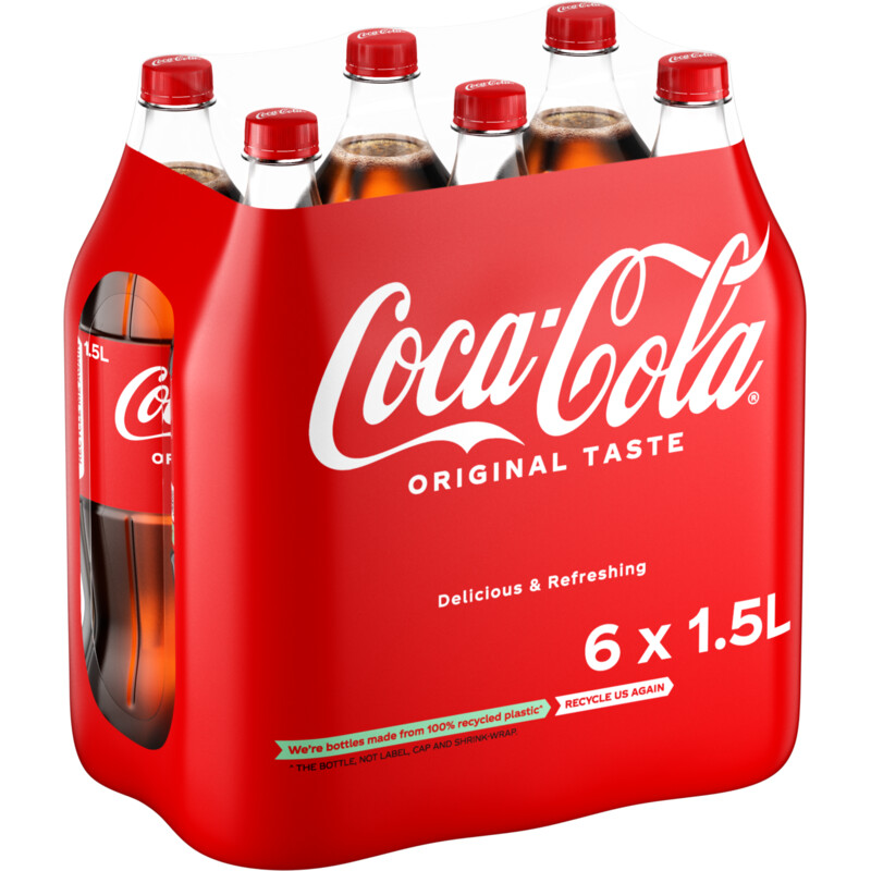 Een afbeelding van Coca-Cola Regular 6petfl BEL