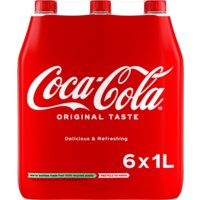 Een afbeelding van Coca-Cola Regular 6-pack bel