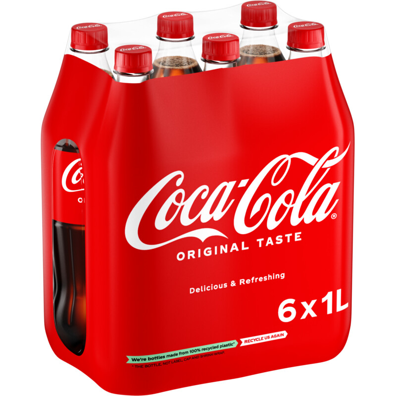 Een afbeelding van Coca-Cola Regular 6-pack bel