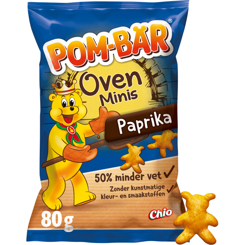 Een afbeelding van Chio Pom-bar oven minis paprika
