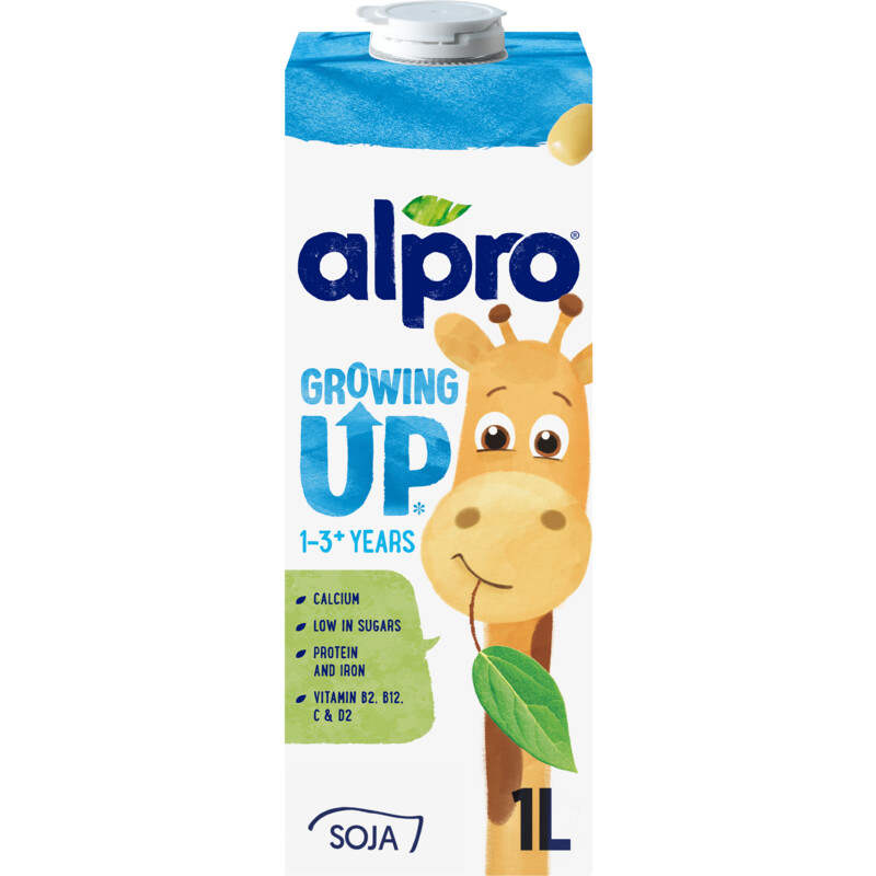 Een afbeelding van Alpro Groeidrink soya 1-3+ jaar