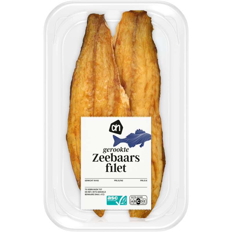 Een afbeelding van AH Gerookte zeebaarsfilet