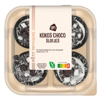 AH Kokos choco slofjes