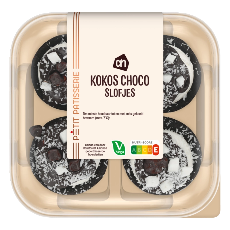 Kokos choco slofjes