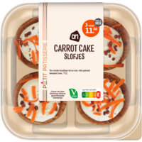 Een afbeelding van AH Carrot cake slofjes