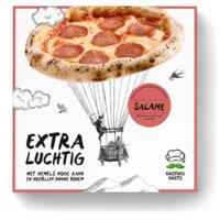 Een afbeelding van Gustavo Gusto Extra luchtig pizza salame