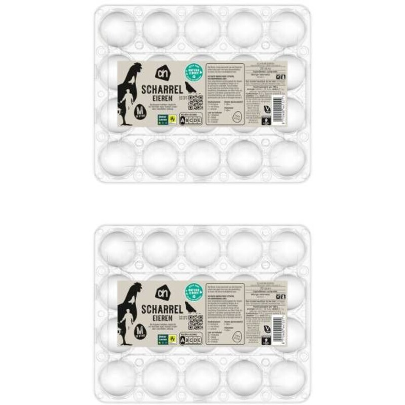 Een afbeelding van AH Verse scharreleieren M 2-pack