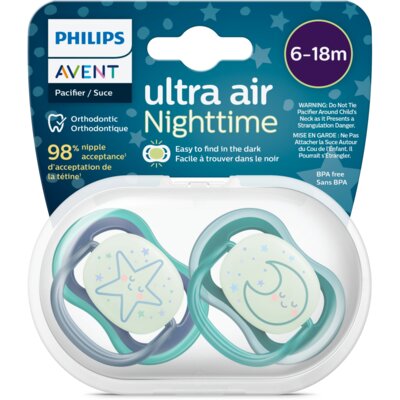 pdp-image-Avent Soother air nighttime 6-18 maanden