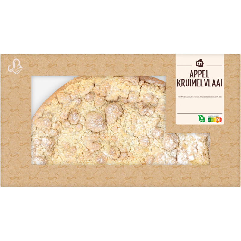Een afbeelding van AH Appelkruimelvlaai half