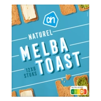 AH Melba toast naturel