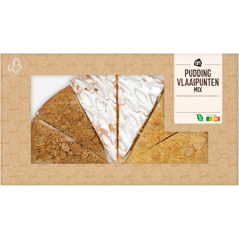 Een afbeelding van AH Pudding vlaaipunt mix