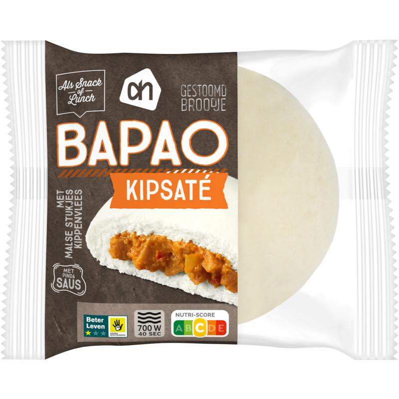 Een afbeelding van AH Bapao kipsate