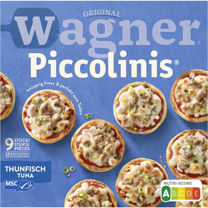 Een afbeelding van Wagner Piccolinis mini pizza tuna