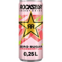 Rockstar Strawberry lime no sugar