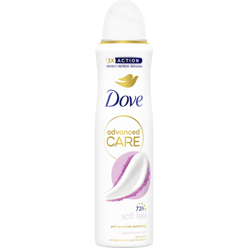 Een afbeelding van Dove Soft feel deodorant spray