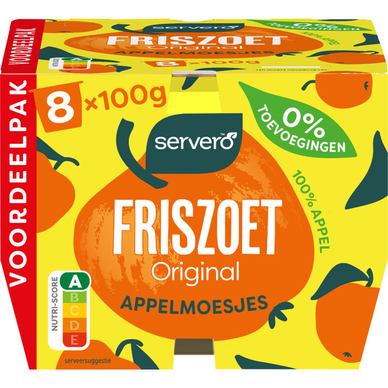 Een afbeelding van Servero Appelmoesjes original voordeelverpakking