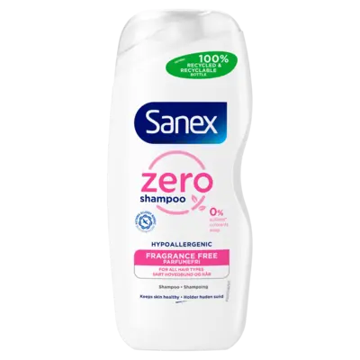 pdp-image-Sanex Shampoo zero% gevoelige huid parfumvrij