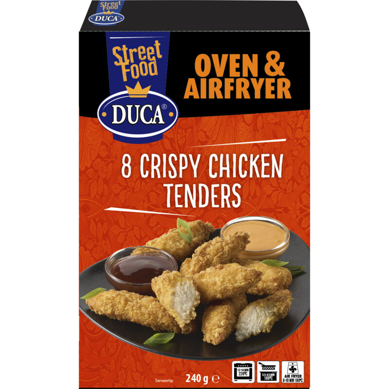 Een afbeelding van Duca 8 crispy chicken tenders