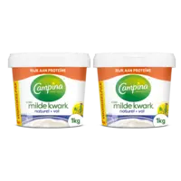 Campina Volle kwark 2-pack