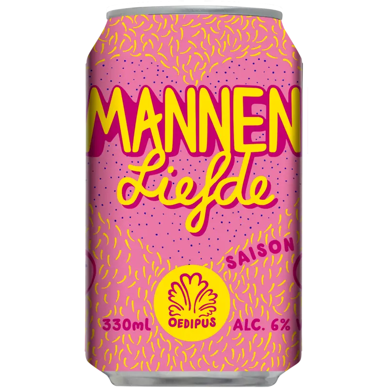 Mannenliefde Saison Bier Blik