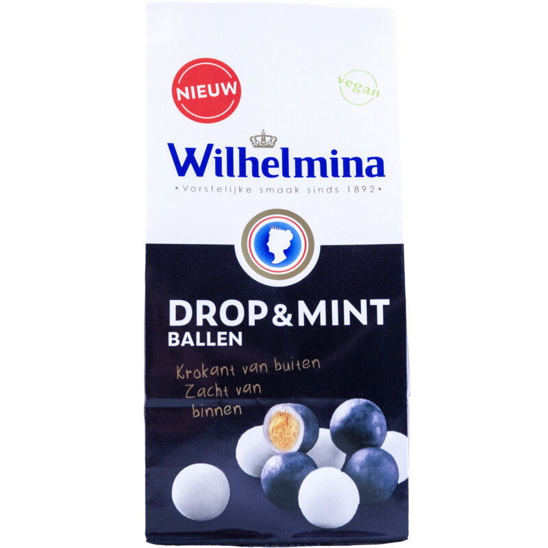 Een afbeelding van Wilhelmina Drop & mint ballen