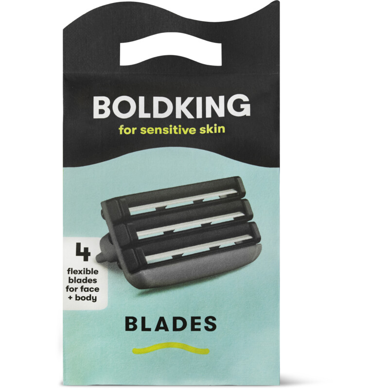 Een afbeelding van Boldking Scheermesjes gevoelige huid