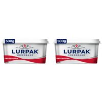 Een afbeelding van Lurpak Smeerbaar ongezouten 500g 2-pack