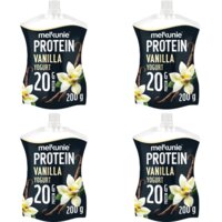 Een afbeelding van Melkunie Protein vanille yoghurt 4-pack