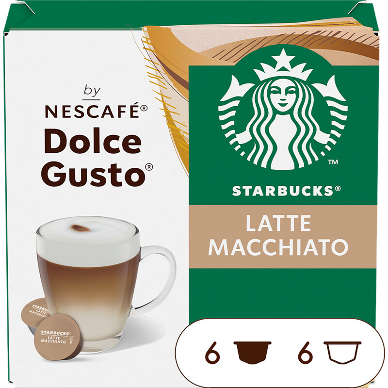 Een afbeelding van Starbucks Dolce gusto compatible latte macchiato