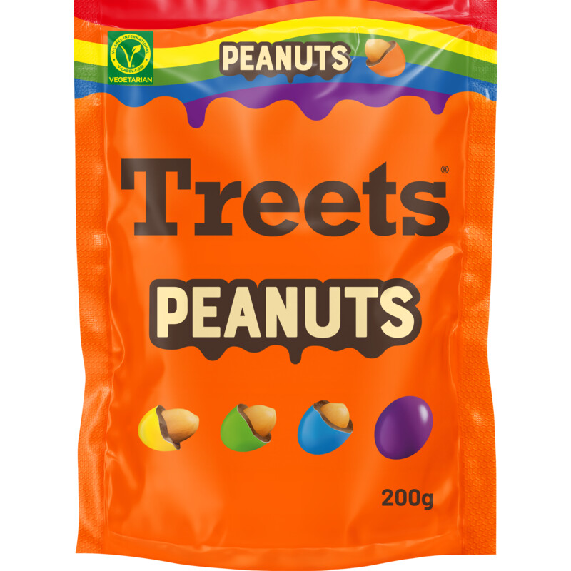 Een afbeelding van Treets Peanuts rainbow