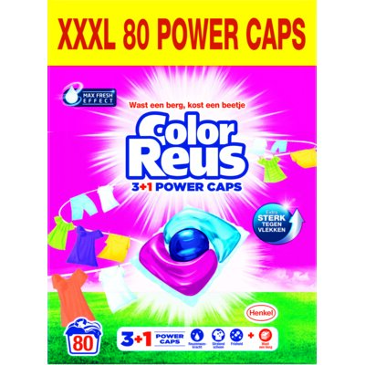 pdp-image-Color Reus 3+1 Power caps wasmiddel capsules kleur