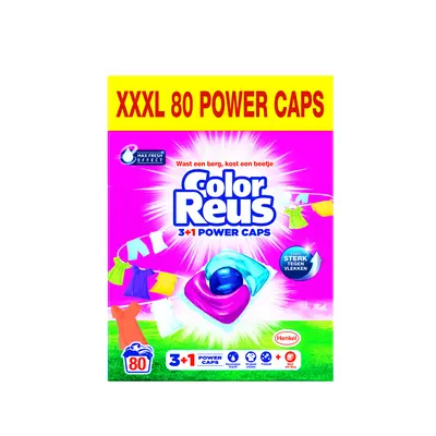 pdp-image-Color Reus 3+1 Power caps wasmiddel capsules kleur