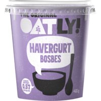 Een afbeelding van Oatly! Havergurt bosbes
