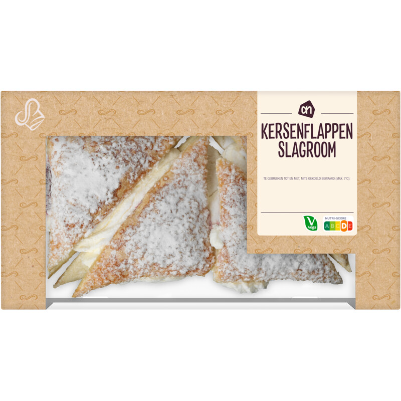 Een afbeelding van AH Kersenflappen met room
