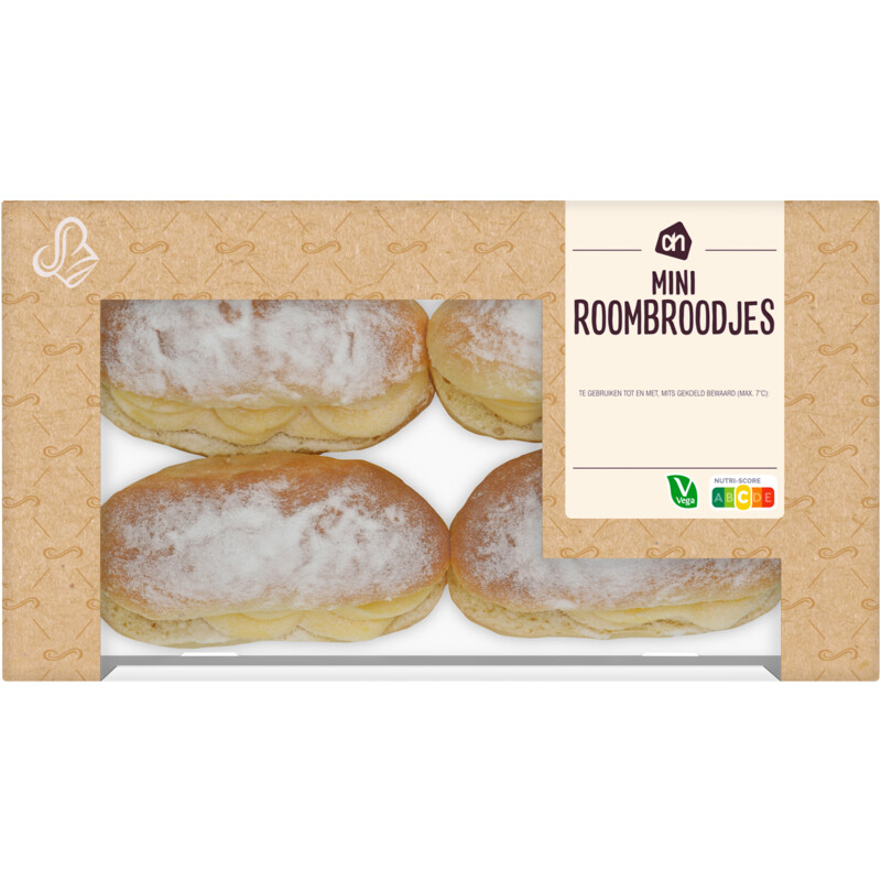 Een afbeelding van AH Mini roombroodjes