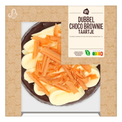 pdp-image-AH Dubbel choco brownie taartje